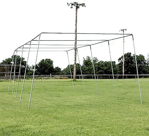 Cimarron Sports Outdoor Practice 55x14x12 1-1/2" Complete Batting Cage Frames