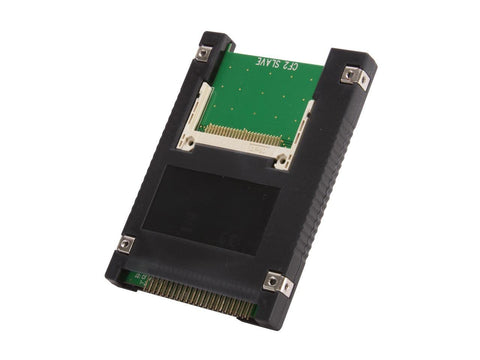 Syba Dual Compact Flash CF to 44 Pin IDE/PATA 2.5" Adapter Enclosure, Black SD-ADA45006