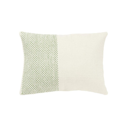 Rizzy Home DSFabricsCES 100% Cotton Striped Throw Pillow, Green, 14'' x 20''