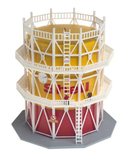 Model Power 2590 N B/U Shell Gas Tank, Lighted w/Figures