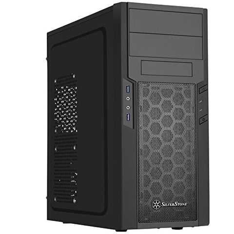 SilverStone Technology PS13B ATX Tower Computer Case with 2 X 5.25 Bays PS13B-x