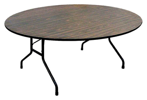 Correll CF60PX-07 3/4" Thick Core High-Pressure Top Folding Tables, Black Granite