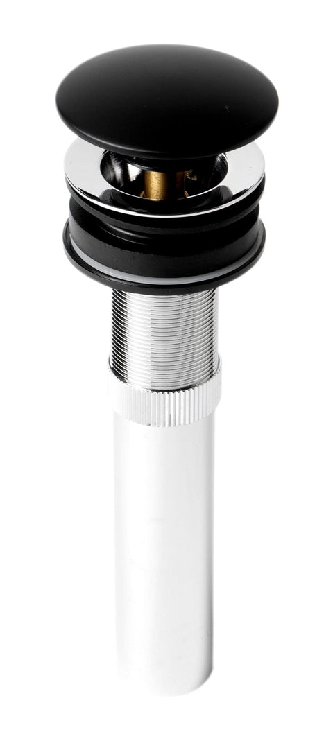 ALFI brand AB9055-BM Bathroom Sink Drain, 7.63"L x 2.75"W x 2.75"H, Black Matte