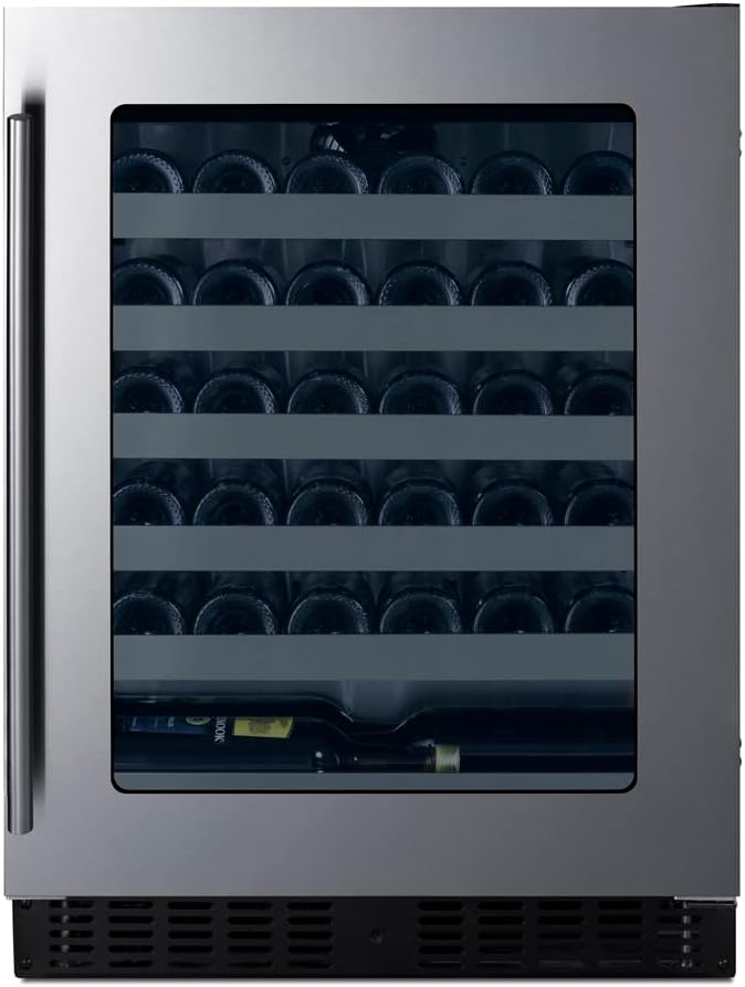 18Inch deep 24Inch wide undercounter ADA height wine cellar