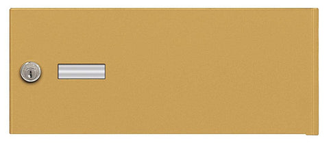 Salsbury Industries 3652GLD Replacement Door and Lock Standard B Size for 4B+ Horizontal Mailbox with Keys, Gold