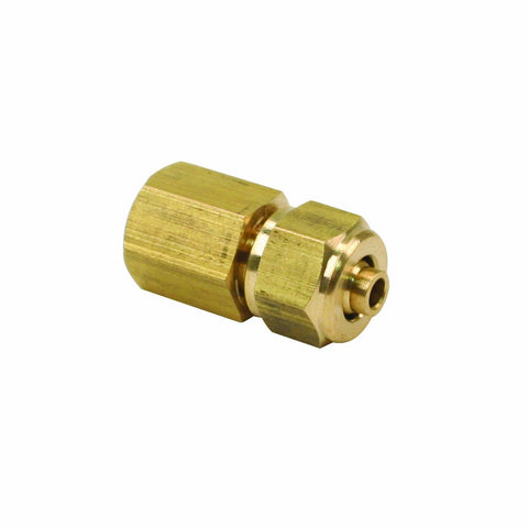 Viair 92838 1/8" Female NPT to 1/4" Compression Fitting for 1/4" Air Line , Gold