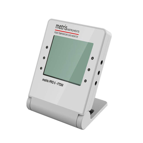Metris Instruments Wireless Meat and Food Thermometer Infrared Digital Smart with Two Temperature Probes and Cooking Timer Alarm, Connects to Phone App, Model PRO5-FTDM