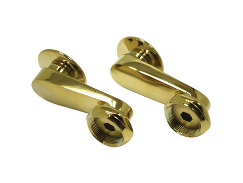 Kingston Brass CC3SE2 Vintage Leg Tub Faucet Swivel Elbows, 3-Inch, Polished Brass