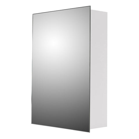 Ketcham 16" W x 26" H, Residential Series, Surface Mounted, Polished Edge Medicine Cabinet