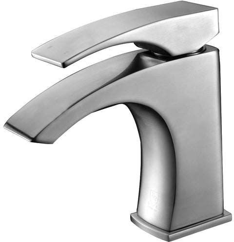 ALFI brand AB1586 Single Lever Bathroom Faucet, Brushed Nickel