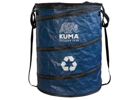 Pop Up Waste Bin Blue