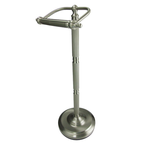 Kingston Brass CC2108 Georgian Freestanding Toilet Paper Holder, Brushed Nickel