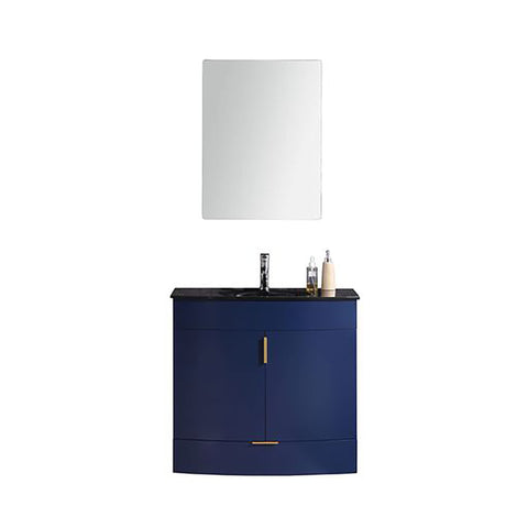 Legion Furniture Indoor Home Decorative Bathroom/Washroom/Kitchen 36" Blue Bathroom Vanity - PVC