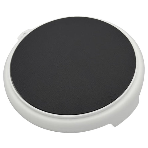 Shurhold Padded Bucket Seat/Lid — EZ-Snap Secure Fit for Shurhold Rope Handle Buckets, Doubles as a Comfy Padded Seat, White