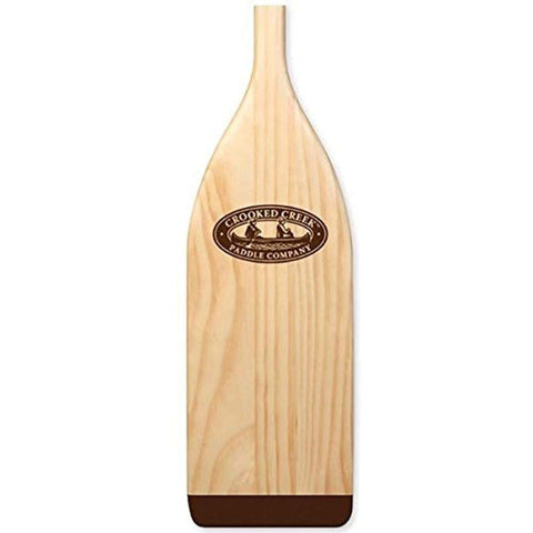 CROOKED CREEK 4-foot Wooden Boat Paddle - Features Multi-Ply Laminated Construction for Added Strength - Lightweight, Waterproof Finish (50431)
