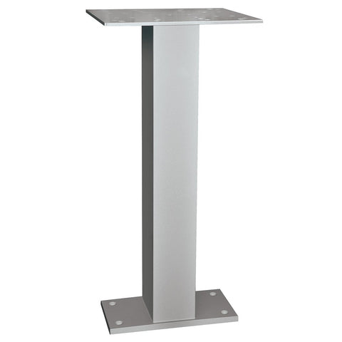 Salsbury Industries Universal Pedestal, Gray, 28-1/2 in., Silver