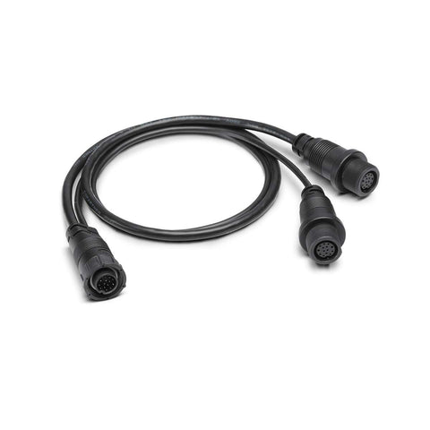 Humminbird Splitter Cable for SOLIX/APEX, Side Imaging & 2D – 14 M ID SIDB Y