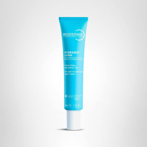 Bioderma Hydrabio Face Cream, Gel Cream Moisturizer, Provides Radiance, Lightweight Face Moisturizer for Normal to Combination Sensitive Skin, 1.33 Fl Oz (Pack of 1)