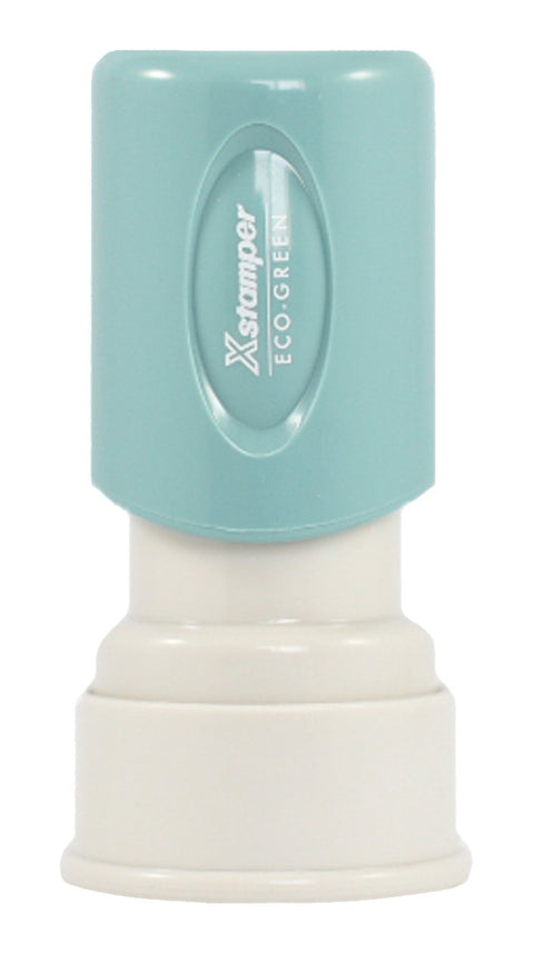 11309 Xstamper Star Pre Inked Rubber Stamp, 5/8" Diameter Impression Size, Red