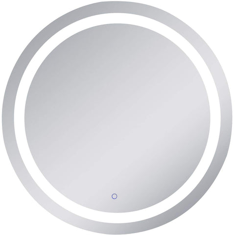 Elegant Decor Helios 36" Round Hardwired LED Bathroom Mirror with Touch Sensor