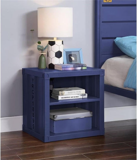 Acme Cargo Nightstand in Blue