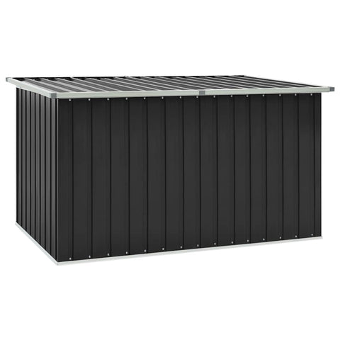vidaXL Garden Storage Box, Storage Box, Gardening Tools, Patio Backyard Outdoor Patio Organizer, Anthracite