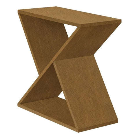 Monarch Specialties 3981, Side, End, Narrow, Small, Bedroom, Living Room, Lamp, Veneer Accent table, Nightstand, 24" L x 11.75" W x 24.25" H, Dark Taupe