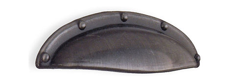 Smedbo Cup Pull, Dark Pewter On Zamak