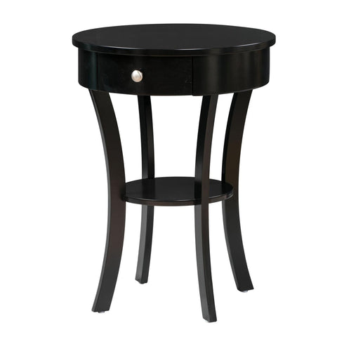 Convenience Concepts Classic Accents Schaffer End Table, Black