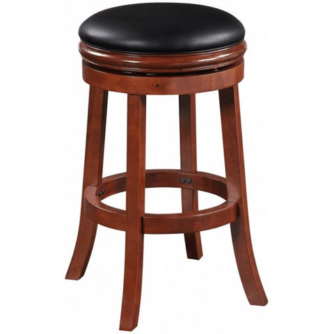 Boraam Bar Height Backless Swivel Bar Stool - Cherry