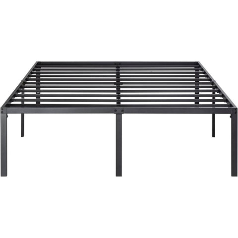Fast Furnishings Full 18-inch Metal Platform Bed Frame with Under-Bed Storage Space
