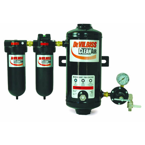 Itw Devilbiss 130026 3-stage Desiccant Air Dryer System