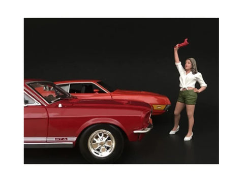 American Diorama 70's Style Figurine II for 1/24 Scale Models