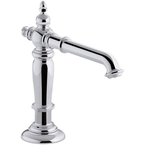 Kohler 72760-CP Artifacts® Bathroom Sink Faucet spout with Column Design, 1.2 gpm, Polished Chrome