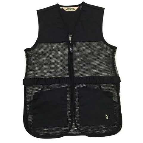 Bob Allen 245M Full Mesh Dual Pad Shooting Vest Blk L
