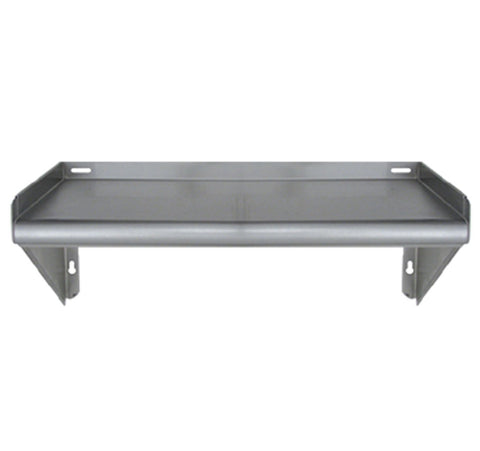 Whitehaus CUWSKD60-SS Culinary Equipment 60-Inch Knock Down Stainless Steel Wall Mount Shelf, Stainless Steel