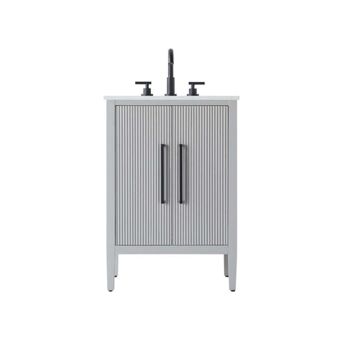 Elegant Kitchen and Bath 24" Single Bathroom Vanity in Grey