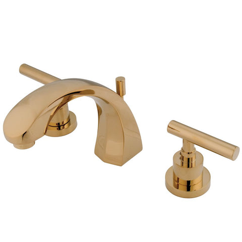Elements of Design Nuvo ES4982CML Sydney 8" to 16" 2-Handle Widespread Lavatory Faucet, 5", Polished Brass