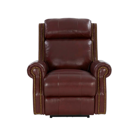 BarcaLounger Blair Power Recliner-Marisol-Cabernet