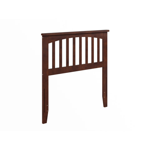 AFI, Mission Twin Solid Wood Headboard, Walnut