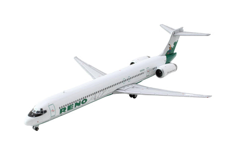 GeminiJets GJROA551 Reno Air MD-90 N905RA; Scale 1:400