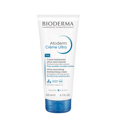 Bioderma Atoderm Cream Ultra, Hydrating Body Moisturizer for Normal to Dry Sensitive Skin
