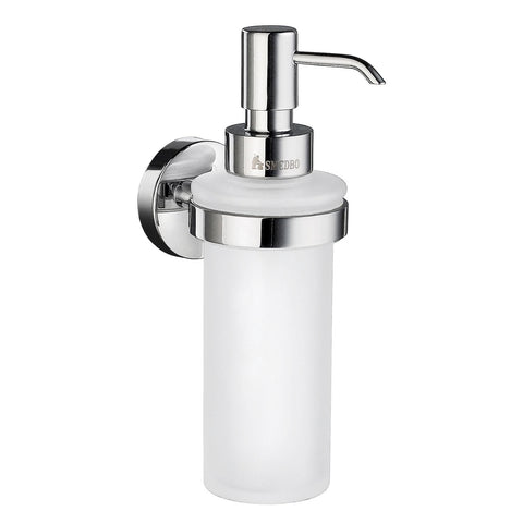 Smedbo SME, Polished Chrome HK369 Soap Dispenser Wallmount, 6.2 x 9.5 x 23.5 cm