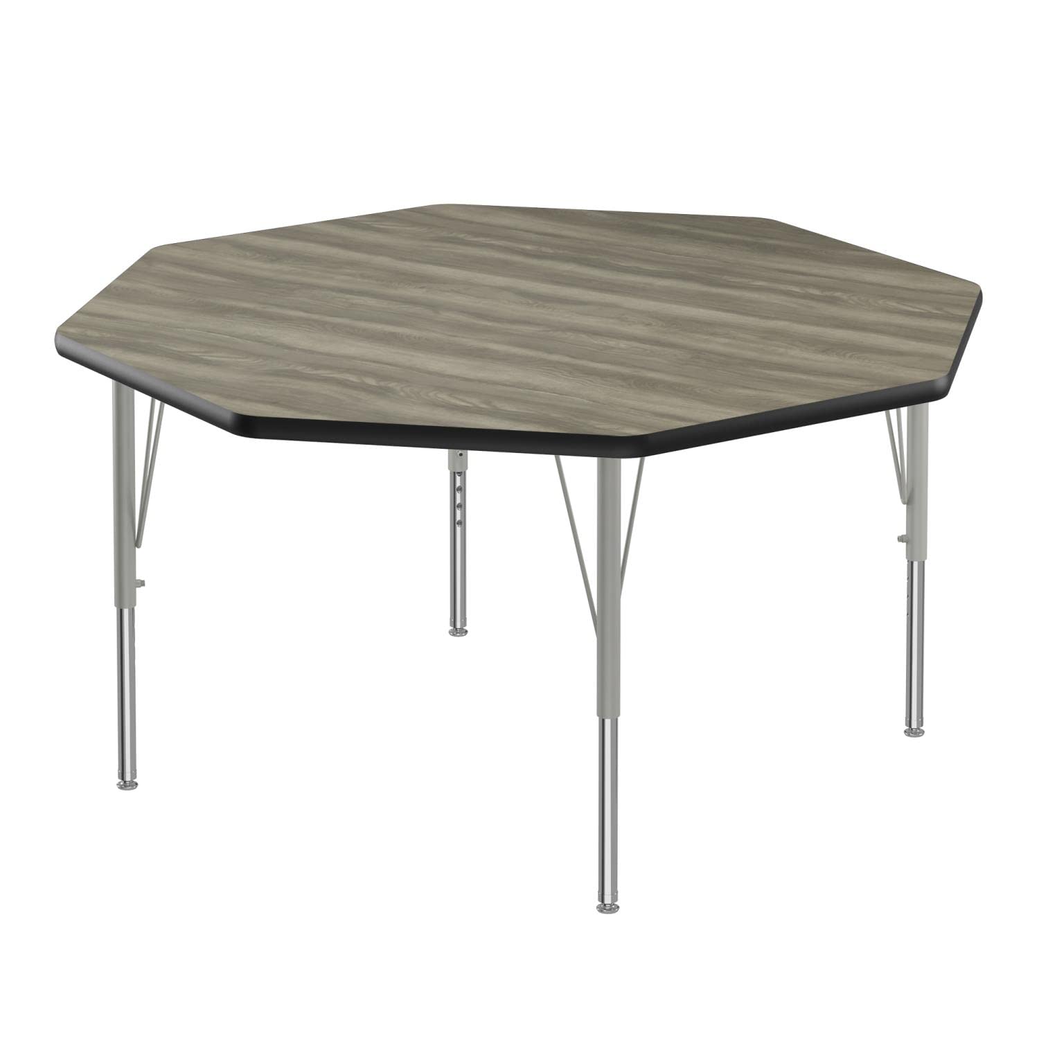Correll Activity Tables with New England Driftwood Finish A48-OCT-52-14 ...