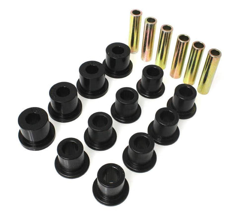 Energy Suspension 2.2119G Spring Bushing Set for Jeep , Black