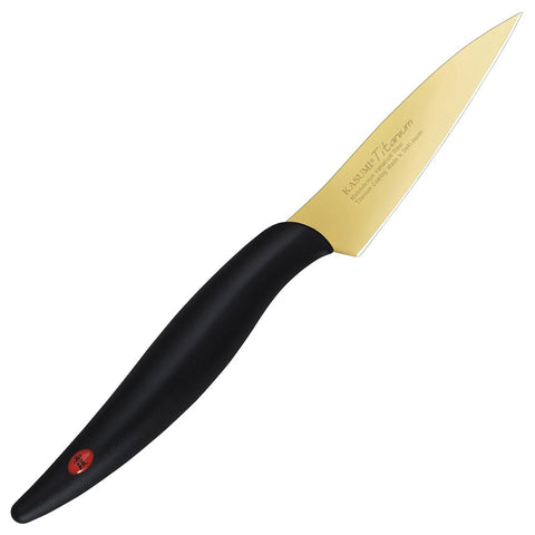 Kasumi Titanium Coated KTG05 3" Paring Knife Kitcen cutlery, Multicolor