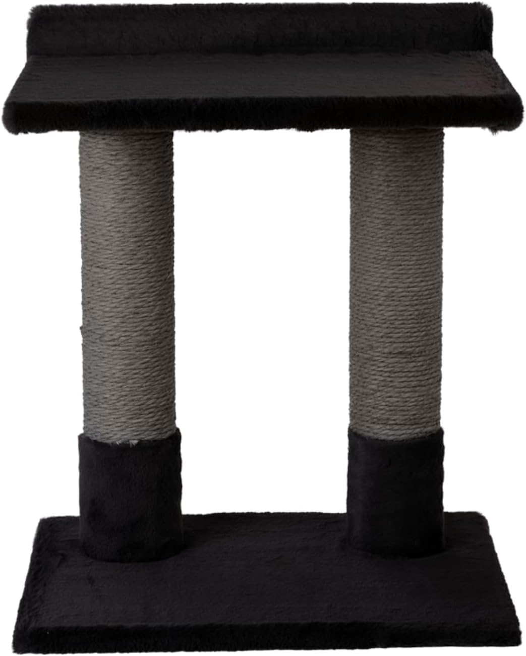 24 Inch Classic Comfort for Indoor Modern Premium Cats and Kittens Scratcher Larger Base for Better Stability, (Black, Charcoal)