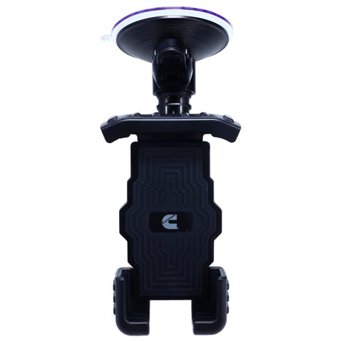 Cummins Windshield Phone Mount CMNWSPH - Suction Cup Phone Holder for Car or Truck Window or Dash Universal Fit - Black