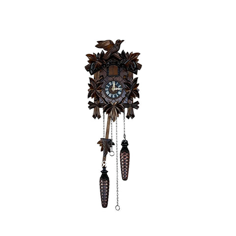 River City Clocks Large Distressed Yellow and Black Wall Clock