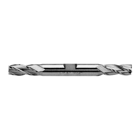 HHIP 5804-0625 5/8" x 5/8" High Speed Steel 4 Flute End Mill, Double End